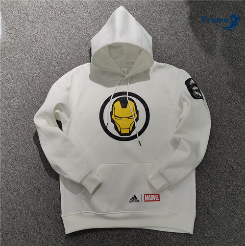 Peamu - Maillot foot Sweatshirt à capuche Real Madrid Blanc 2022/2023 prix