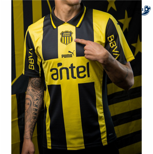 Peamu - Maillot foot Atletico Penarol Edition 131ème anniversaire 2023/2024 personnalisé