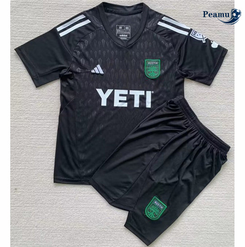 Peamu - Maillot foot Austin Enfant Gardien de but Noir 2023/2024 Chinois