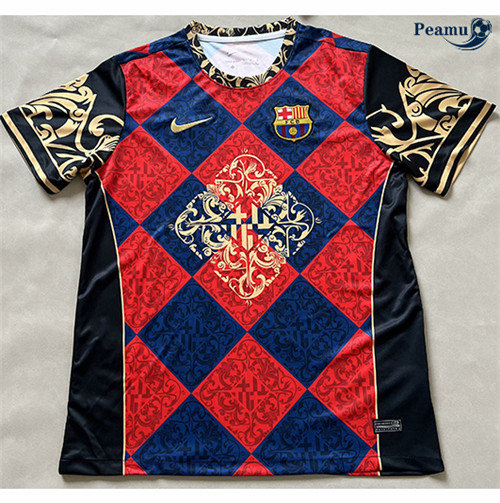 Peamu - Maillot foot Barcelone Édition spéciale Rouge 2023/2024 discout