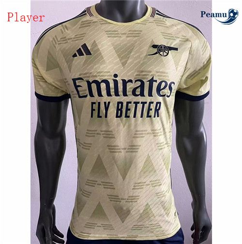 Peamu - Maillot foot Arsenal Player Version Exterieur 2023/2024 personnalisé