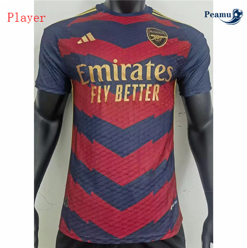 Peamu - Maillot foot Arsenal Player Version training Rouge 2023/2024 Original
