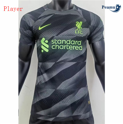 Peamu - Maillot foot Liverpool Player Version Gardien de but Gris 2023/2024 Outlet