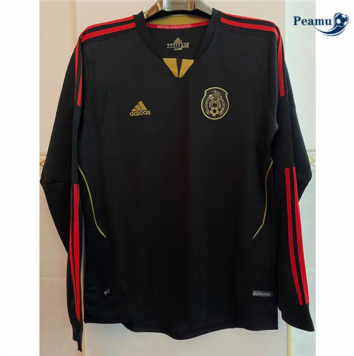 Peamu - Maillot foot Rétro Mexique Exterieur Manche Longue 2011-12 Officiel
