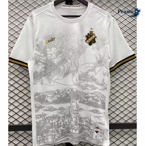 Peamu - Maillot foot AIK Solna Blanc 2023/2024