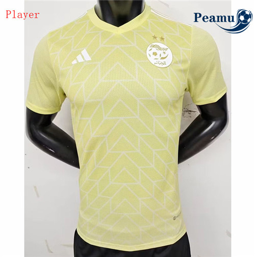 Peamu - Maillot foot Algerie Player Version Jaune 2023/2024