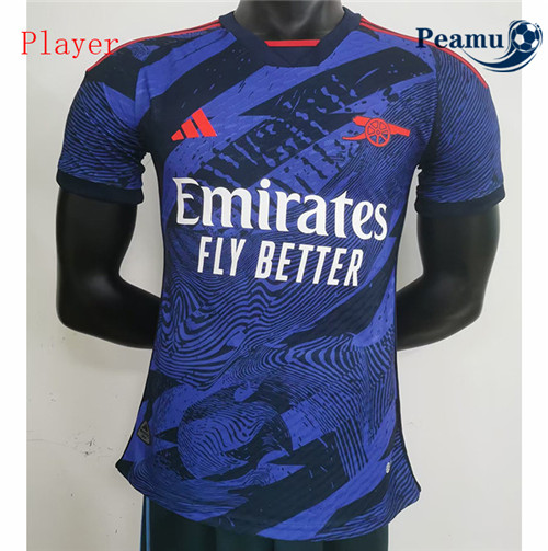 Peamu - Maillot foot Arsenal Player Version Bleu 2023/2024