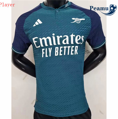 Peamu - Maillot foot Arsenal Player Version Vert 2023/2024