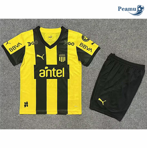 Peamu - Maillot foot Atletico Penarol Enfant Domicile 2023/2024