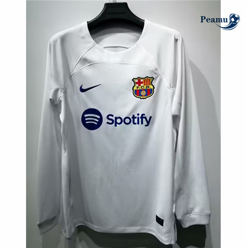 Peamu - Maillot foot Barcelone Exterieur Manche Longue 2023/2024