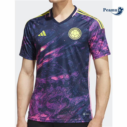 Peamu - Maillot foot Colombie sapphire Bleu 2023/2024