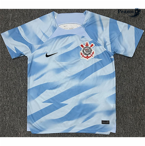 Peamu - Maillot foot Corinthians Gardien de but Training Bleu 2023/2024