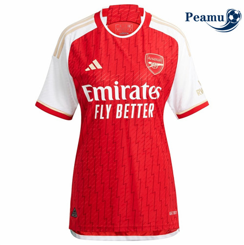 Peamu - Maillot foot Arsenal Femme Domicile 2023/2024