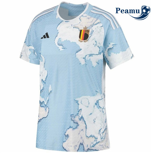 Peamu - Maillot foot Belgique Femme Exterieur 2023/2024