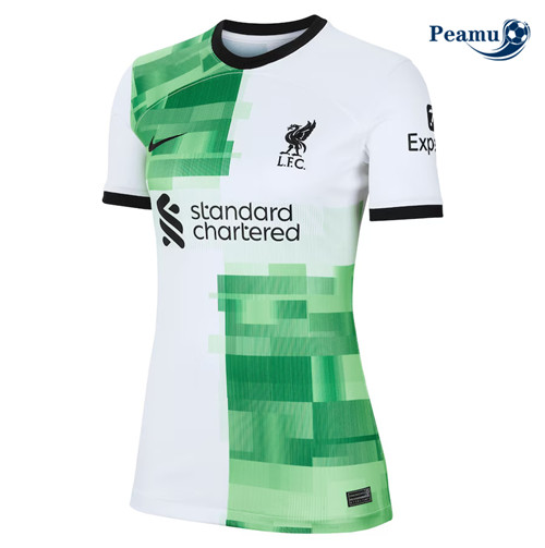 Peamu - Maillot foot Liverpool Femme Exterieur 2023/2024