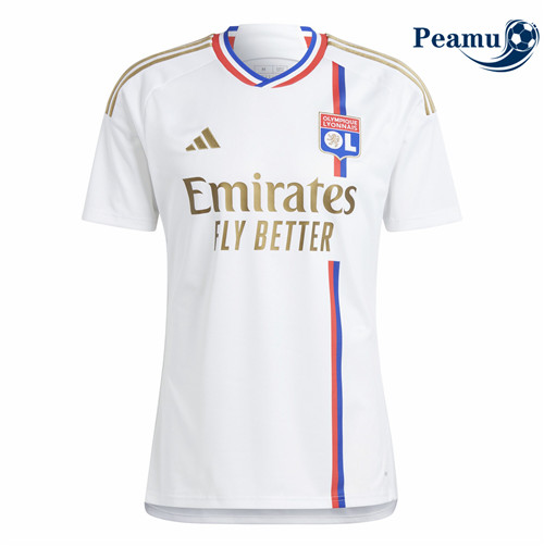 Peamu - Maillot foot Lyon Femme Domicile 2023/2024