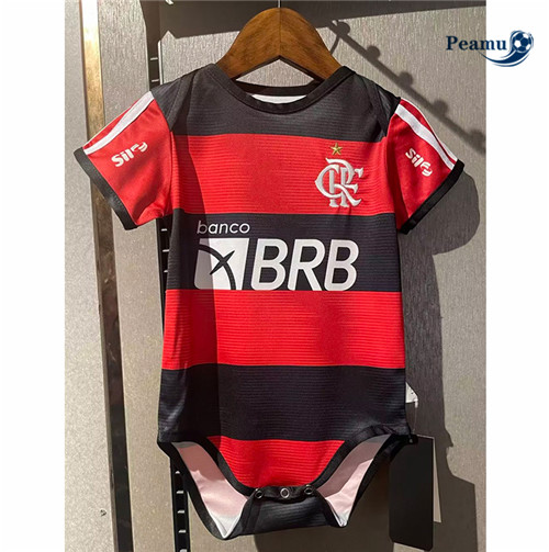 Peamu - Maillot foot Flamengo Bébé Domicile 2023/2024