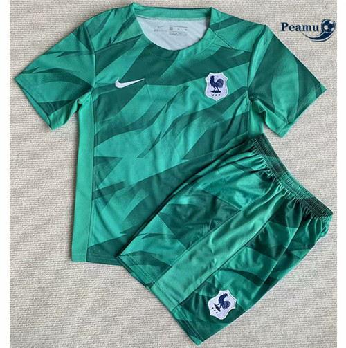 Peamu - Maillot foot France Enfant Gardien de but 2023/2024