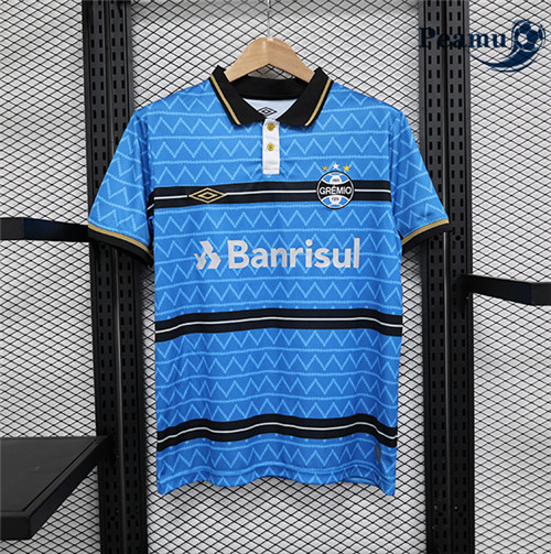 Peamu - Maillot foot Gremio Bleu 2023/2024