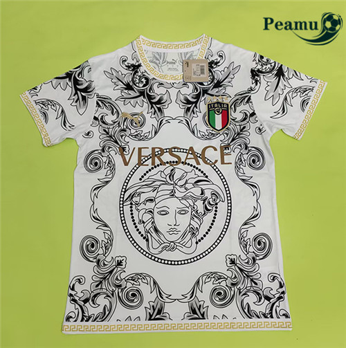 Peamu - Maillot foot Italie Édition spéciale Blanc 2023/2024