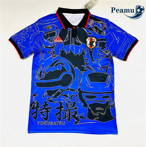 Peamu - Maillot foot Japon Bleu 2023/2024