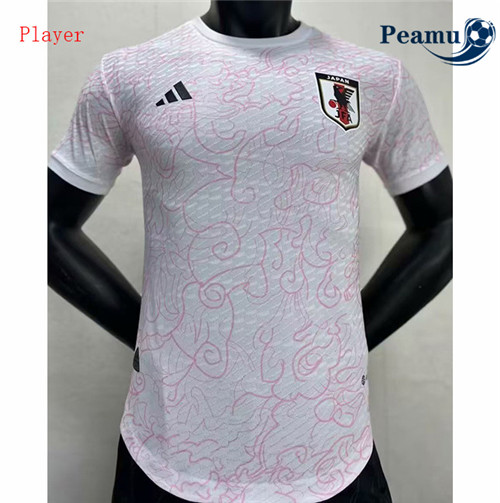 Peamu - Maillot foot Japon Player Version Blanc 2023/2024