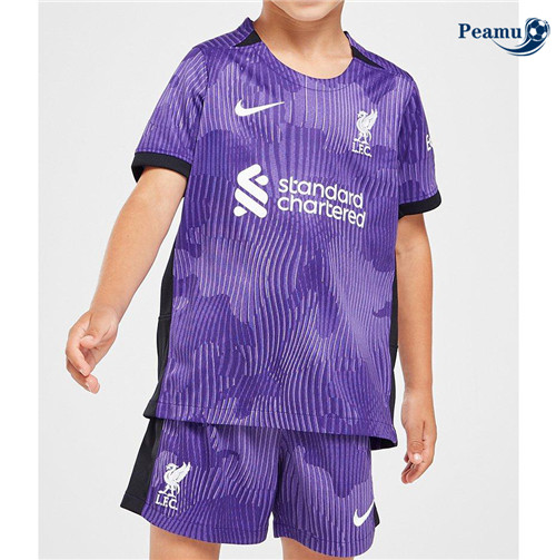 Peamu - Maillot foot Liverpool Enfant Third 2023/2024