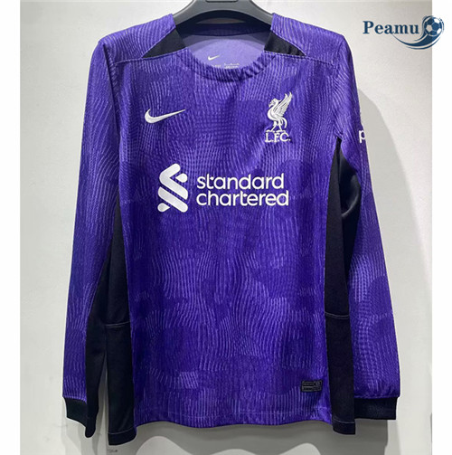 Peamu - Maillot foot Liverpool Third Manche Longue 2023/2024