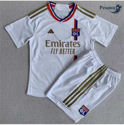 Peamu - Maillot foot Lyon Enfant Domicile 2023/2024