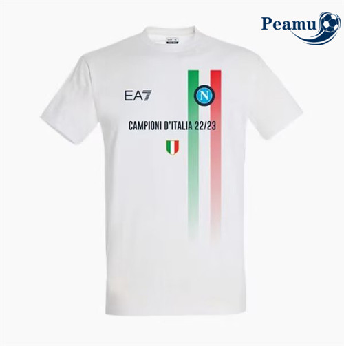 Peamu - Maillot foot Naples 2023/2024 Blanc