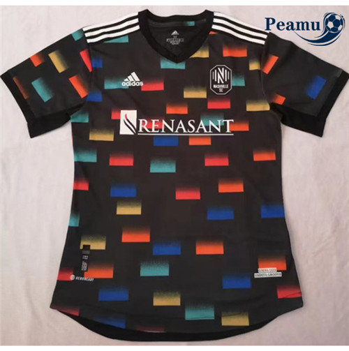 Peamu - Maillot foot Nashville SC Noir 2023/2024