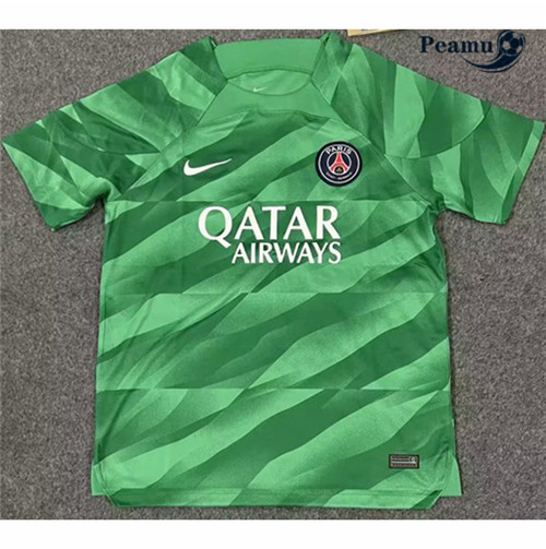 Peamu - Maillot foot PSG Gardien de but Vert 2023/2024