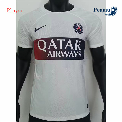 Peamu - Maillot foot PSG Player Version Training Blanc 2023/2024