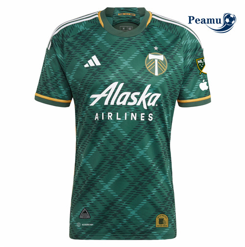 Peamu - Maillot foot Portland Timbers Domicile Vert 2023/2024