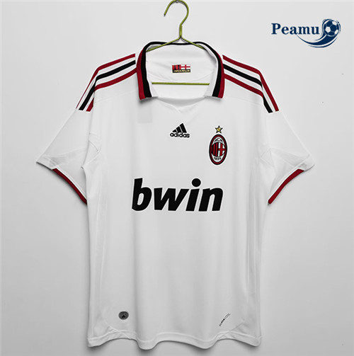 Peamu - Maillot Rétro foot AC Milan Exterieur 2009-10
