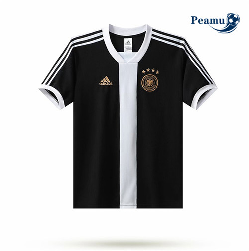 Peamu - Maillot Rétro foot Allemagne Noir