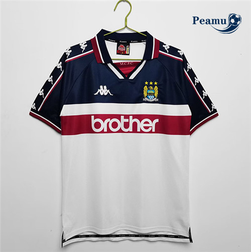 Peamu - Maillot Rétro Manchester City foot Exterieur 1997-98