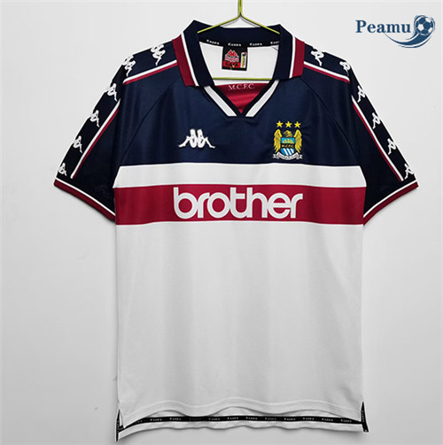 Peamu - Maillot Rétro foot Manchester City Exterieur 1997-98
