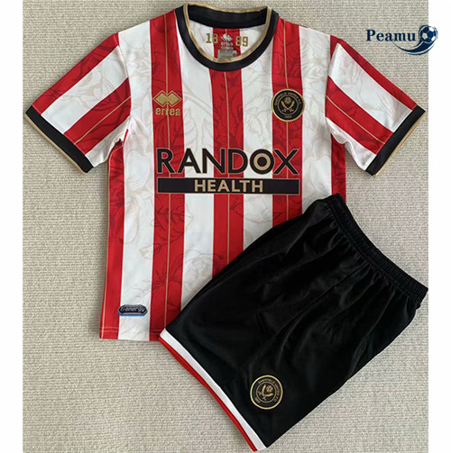 Peamu - Maillot foot Sheffield United Enfant Édition spéciale 2023/2024