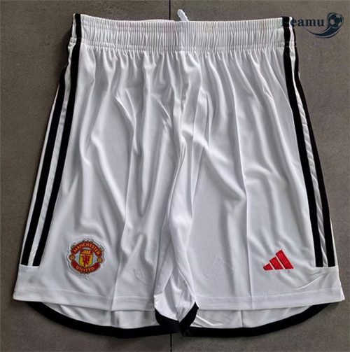 Peamu - Maillot Short Foot Manchester United Domicile 2023/2024