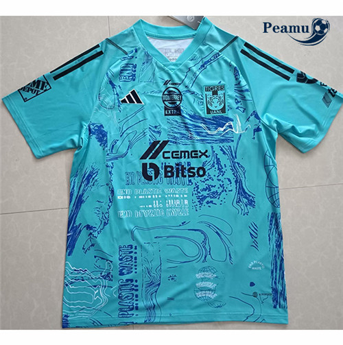 Peamu - Maillot foot Tigres UANL Édition spéciale Bleu 2023/2024