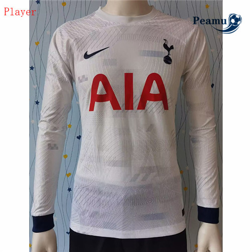 Peamu - Maillot foot Tottenham Hotspur Player Version Domicile Manche Longue 2023/2024
