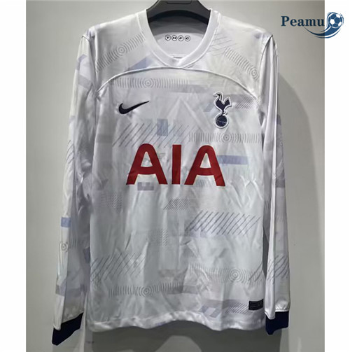 Peamu - Maillot foot Tottenham Hotspur Domicile Manche Longue 2023/2024