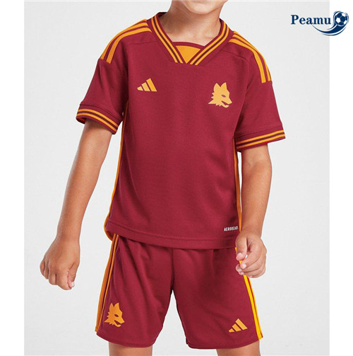 Peamu - Maillot foot AS Rome Enfant Domicile 2023/24