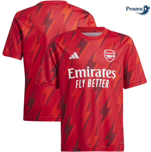Peamu - Maillot foot Arsenal Training Rouge 2023/24