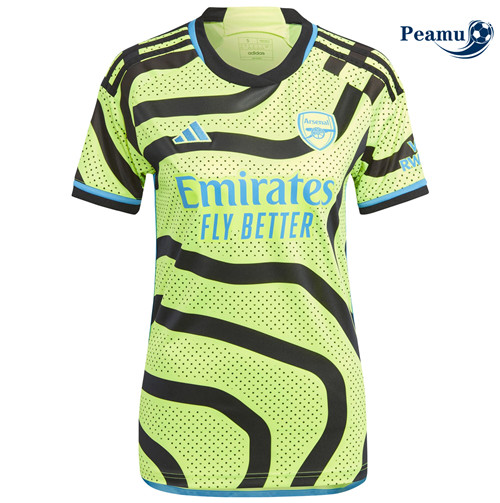 Peamu - Maillot foot Arsenal Femme Exterieur 2023/24