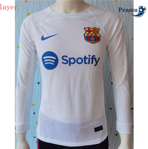 Peamu - Maillot foot Barcelone player Exterieur Manche Longue 2023/24