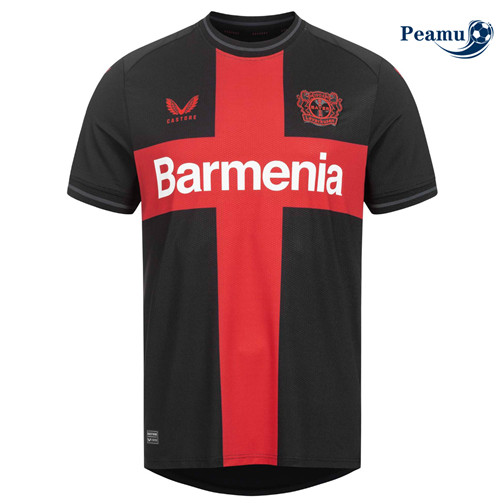 Peamu - Maillot foot Bayer 04 Leverkusen Domicile Noir 2023/24