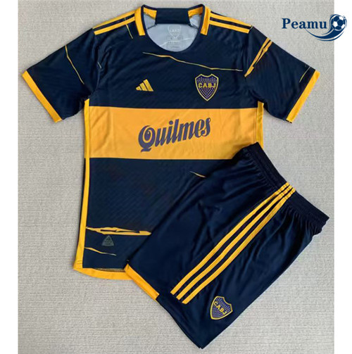 Peamu - Maillot foot Boca Juniors Enfant Bleu 2023/24