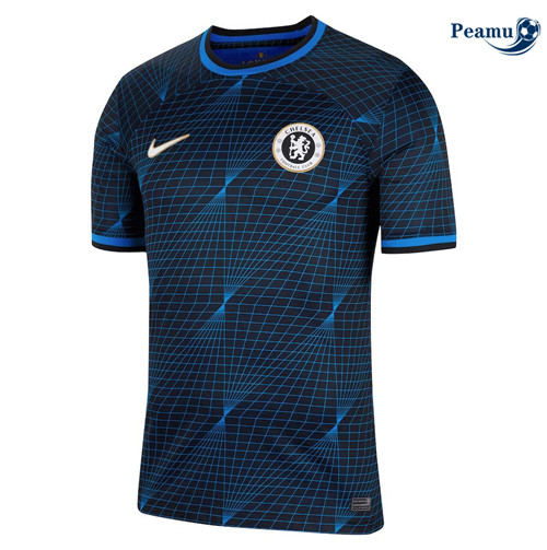 Peamu - Maillot foot Chelsea Exterieur Bleu 2023/24
